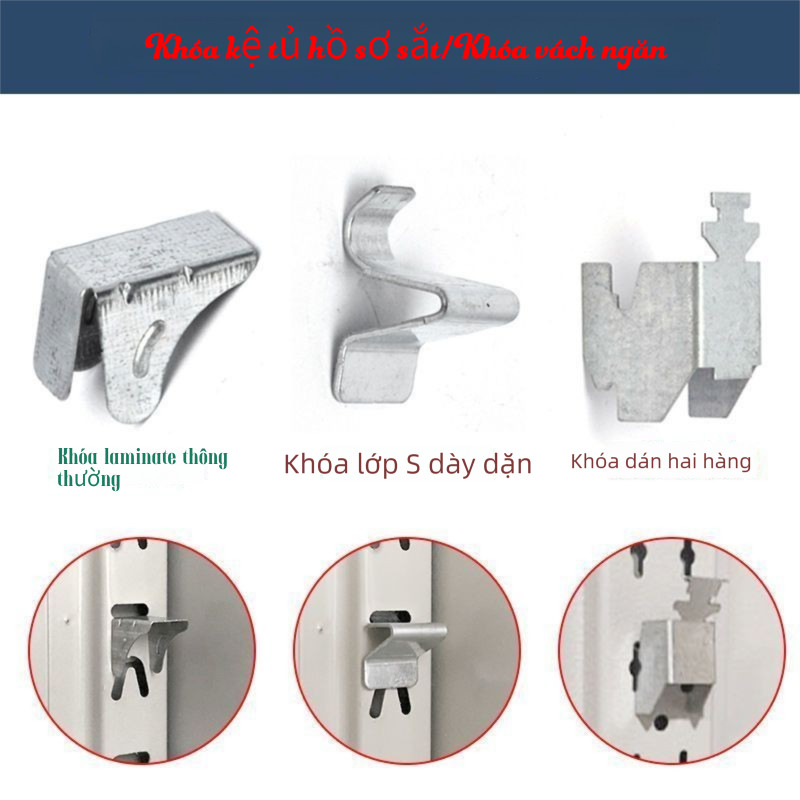 💦Tủ Tập Tin Khóa Phân Vùng Laminate Kéo Thiếc Tủ Nhựa Kẹp Khóa An Toàn Ngăn Giá Đỡ Phụ Kiện 99ZH