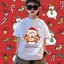 Áo thun Giáng Sinh cho trẻ em, áo thun Giáng Sinh cho trẻ, chất liệu cotton mềm mại, trang phục Giáng Sinh cho trẻ em
