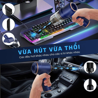 Với Máy Hút Đại Cầm Tay Vệ Thổi Ô Tiện Cửa Mini Lợi Không Kế Dây Hiện Bụi Nhà Thiết Tô Sinh đa năng giảm giá