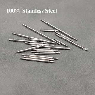 180 Chiếc Thép Không Gỉ Chân 1.3 Mm Lò Xo Thanh Dành Cho Nữ Sửa Chữa Đồng Hồ Da Dây Đeo Liên Kết Watchmakers 8 / 9 / 10 / 12 / 13 / 14 / 15 / 16 / 17 / 18 / 19 / 20 / 21 / 22 / 23 / 24 / 25mm