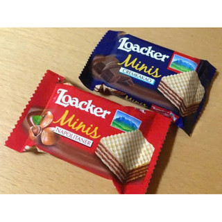 Bánh Kem Xốp Loacker Minis Selection Nhập Khẩu Ý 200g, 4 Vị Giòn Xốp Thơm Ngon