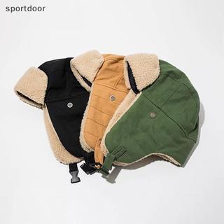 [sportoutdoor] Mũ bảo vệ tai ấm áp phong cách Hàn Quốc mùa đông Mũ trượt tuyết thể thao ngoài trời Thời trang ấm áp cho nữ và nam giới [ra ngoài]
