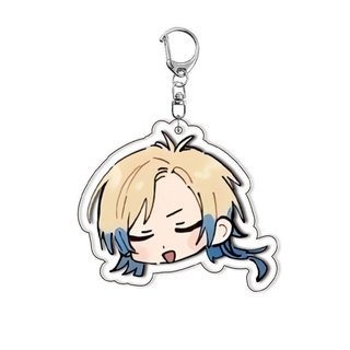 Anime Blue Lock Acrylic Keychain Isagi Yoichi Bachira Chigiri Cartoon Cute Figures Pendant Car Key Chain Ornamen