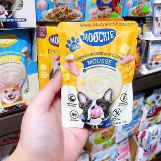 Pate Moochie Cho Chó gói lẻ nhiều vị hỗ trợ tiêu hóa ăn ngon