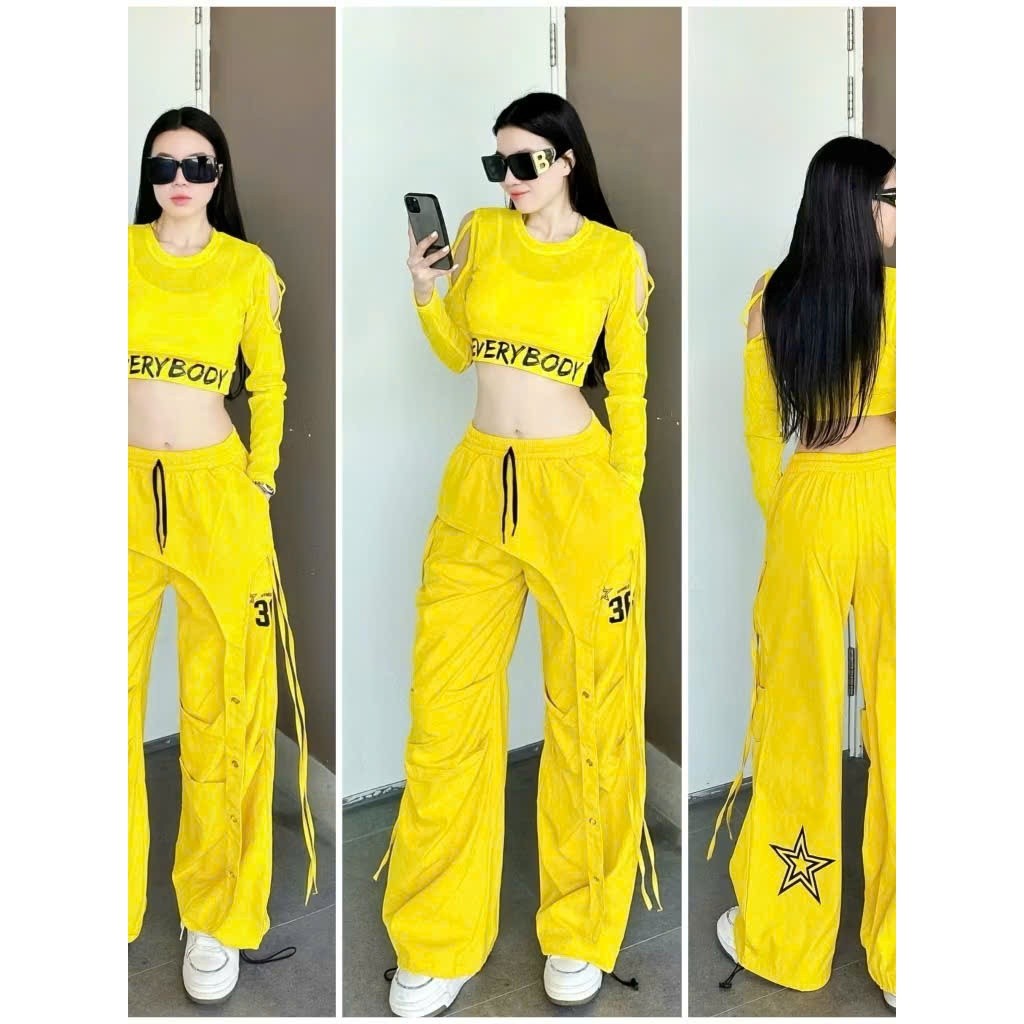 Quần kaki xuông dáng thụng số 36 tập thể thao, thể dục nữ, gym, aerobic, zumba, shuffler dance ,dân vũ
