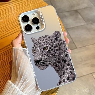 Ốp bảo vệ hợp thời trang sáng tạo hình động vật da báo Thích hợp cho iPhone 17promax 14 16plus 13 15plus 11pro 12 xs 14promax Vỏ điện thoại chống sốc