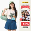 Set áo thun gia đình, đội nhóm YODY mặc du lịch in chữ Let's Go Summer thoáng mát WCTS26S020