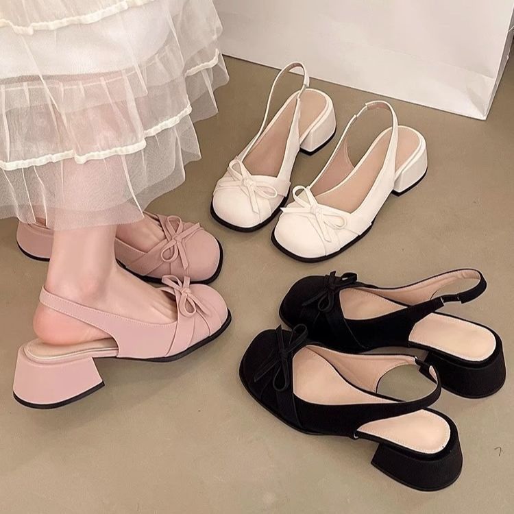 Giày Búp Bê Nữ Gót Thấp Chống Trượt Form Xinh Thanh Lịch Hot Trend Hàn Quốc