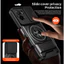 Giáp Xoay Ống Kính Trượt Funda Cho POCO M7 4G Ốp Lưng Vòng Từ Tính Cho Xiaomi POCO M7 Plus 5G Ốp Lưng Chân Đế Có Thể Gập Lại Capa