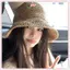 Mũ Rơm Cầu Vồng JRP Cho Nữ Dệt Tay Phong Cách Hàn Quốc Mùa Hè Mũ Ngư Dân Thoáng Khí Cho Công Viên Thể Thao Bãi Biển JRP