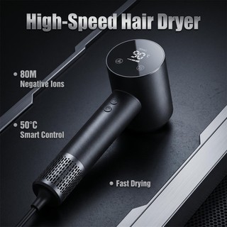 [Bảo Hành 1 Đổi 1] [VINZEO] Máy Sấy Tóc Tốc Độ Cao - 80 Triệu Ion Âm, Khô Nhanh, Không Hư Tổn Tóc