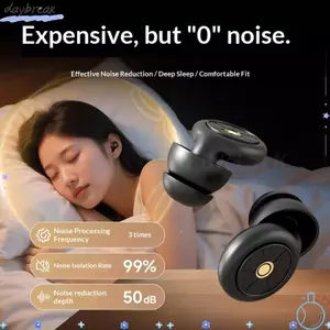 Nút tai DAYBREAK, Nút tai có thể tái sử dụng bằng silicon, Mềm mại nóng để khử tiếng ồn khi ngủ Nút tai khi ngủ khi ngủ và ngáy