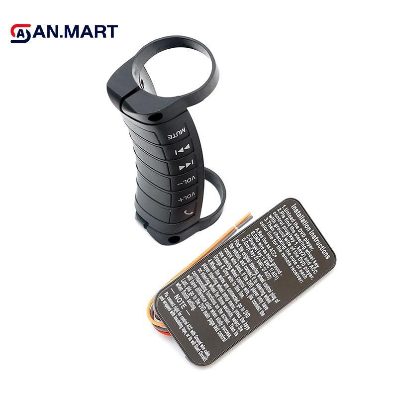 AN.MART Điều Khiển Từ Xa Không Dây Đa Năng Cho Android, Gắn Vô Lăng Ô Tô, Nút Công Tắc Đa Năng VN