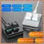 Bàn phím Mini tùy chỉnh 2 phím RGB Macro OSU Bàn phím cơ có thể lập trình để chơi game, Trắng loại A (R F C V)