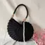 PNPIA- Handmade Vỏ Conch Đan Túi Đeo Vai Cho Nữ Ngọc Trai Thanh Lịch Dây Đeo Túi Quà Tặng Cho Bạn Gái