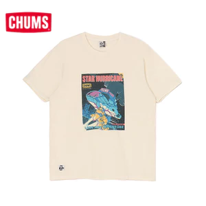 Chất Lượng Cao Bán Áo Thun Nam Thường Ngày CHUMMS Retro Hoạt Hình In Màn Hình 100% Cotton Cổ Tròn Tay Ngắn Unisex Sẵn Sàng0515