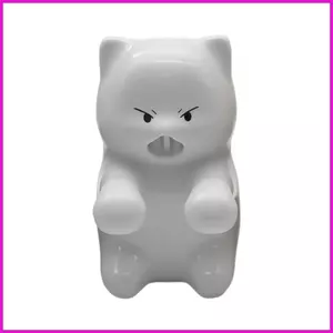 Quạt Thực Phẩm Mini Di Động Hình Gấu USB Sạc Trang Trí Không Khí Làm Sáng Cốc Kẹp Quạt Dành Cho Người Lớn Nữ Bé Gái lyuvn