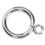 NICOLOO 20 Bộ Vòng Tay Chuyển Đổi Móc Khóa, Vòng Cổ Bằng Thép Không Gỉ 14 Mm Chuyển Đổi Móc Khóa, Trang Sức Móc Khóa Bạc Tròn T-Bar Trang Sức Móc Khóa Trang Sức Làm Đồ Dùng