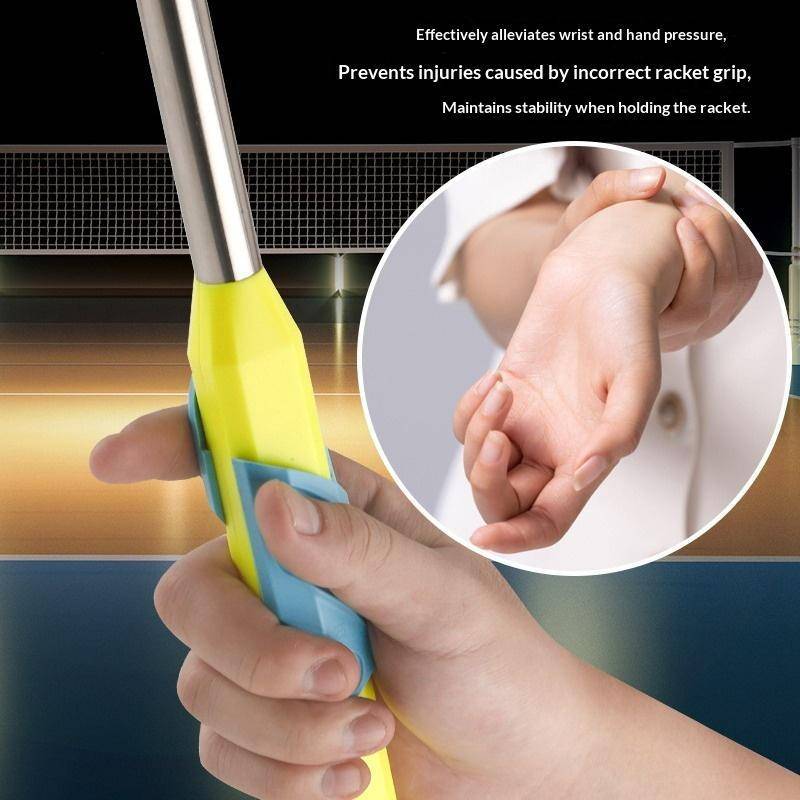 [Mar-T] Hỗ trợ tay cầm cầu lông PP Cải thiện kỹ năng Đa năng Tennis Raet Grip Hỗ trợ cầu lông Raet Chỉnh sửa tư thế