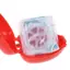 Mini Bảo Vệ Mặt nạ CPR Miệng Móc Khóa Cứu Hộ Trong Hộp Trái Tim Mặt nạ Sơ Cứu Mới