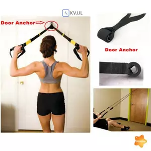 Dây thun ống cao su Pilates Dây kháng lực qua cửa Neo thể thao trong nhà mới