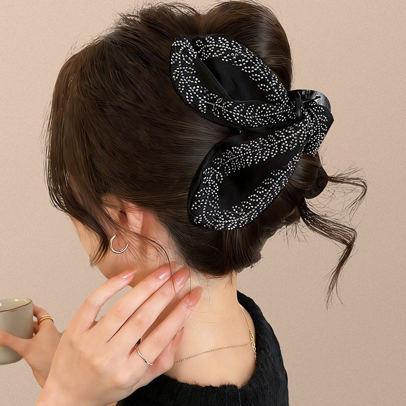 Ánh Sáng Sang Trọng Cao Cấp Zircon Tam Giác Lấy Kẹp Nữ 2026 Phong Cách Mới Đầu Lưng Kẹp Tóc