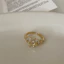Nhẫn nữ zircon vàng khí chất thời trang cá tính và đa năng