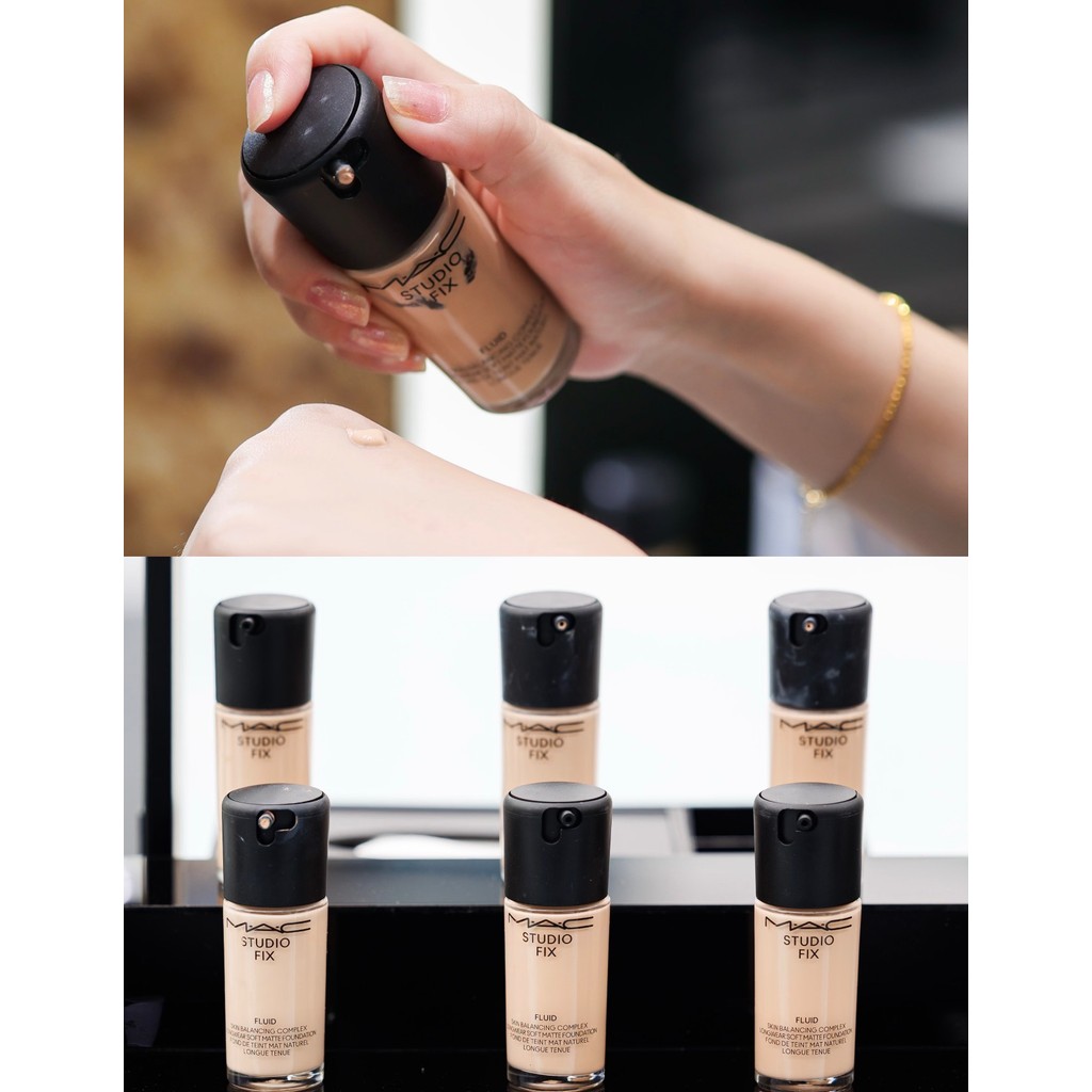 [Chính Hãng] MAC Studio Fix Fluid Fullsize Kem Nền Lâu Trôi Mịn Lì 30ml