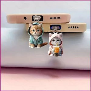 Phích cắm bụi Acrylic YT4 Tương thích với giao diện Lightning và giao diện hình elip Type-C
