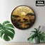 HELLOYOUNG 3D Voi Treo Tường Nghệ Thuật Trang Trí Hiện Đại Tối Giản Vintage Thủ Công Trong Nhà Ngoài Trời Nhà Quà Tặng
