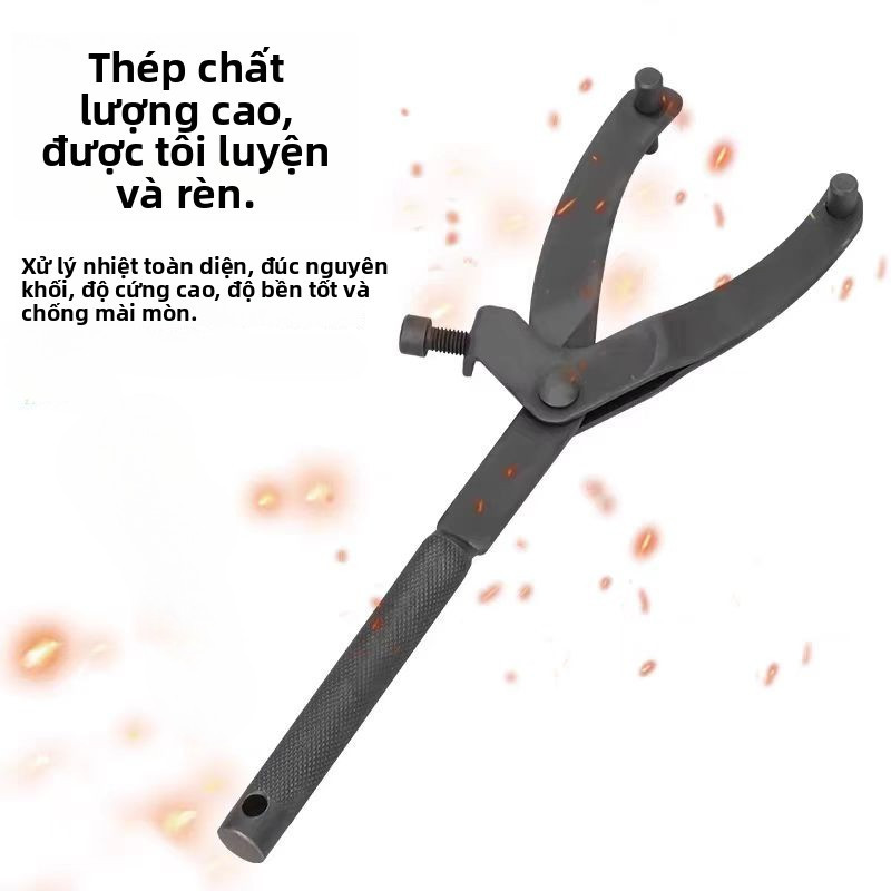 [48h] [COD] Dụng Cụ Tháo Nồi Xe Máy Chuyên Nghiệp - Cảo Vam Hình Y, Có Lỗ Hỗ Trợ Tăng Lực, Dài 295mm