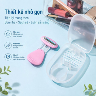 [COD] Dao Cạo 4 Lưỡi Dành Cho Nữ - Cạo Bikini, Vùng Kín, Nách, Mặt Êm Ái, Đầu Có Thanh Trượt Dưỡng Ẩm