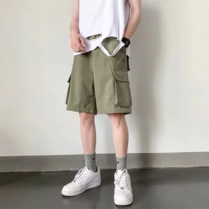 2026 Mới Mùa Hè Mỏng Nam Ngoài Trời Đi Lại Hợp Thời Trang Rời Ống Thẳng Quần Short Hàng Hóa