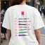 YB1 BTS ARIRANG ARMY người hâm mộ quà tặng Áo thun ngắn tay 110cm-6XL BY1