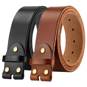 Dây nịt không khóa 32516 | Da bò lớp đầu 3 đinh vít nền lông | Rộng 3.8cm rửa sạch tinh chế | Da bò thật dành cho nam giới | Phù hợp khóa kim loại | Dây nịt không khóa cao cấp bền bỉ | Phong cách công sở & giải trí