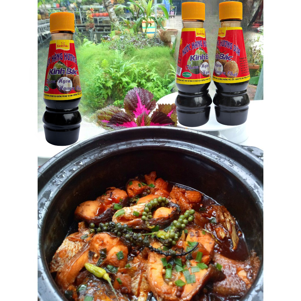 Nước Hàng Hương Dừa Kinh Bắc - Nước Màu Dừa Nguyên Chất 100g, Hoàn Hảo Cho Kho Cá & Ướp Thịt