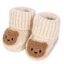 Tất đan mềm Cinna không trơn trượt Chỉ pha trộn Acrylic Cotton mềm cho trẻ sơ sinh 0-12 tháng tuổi trong thiết kế động vật dễ thương