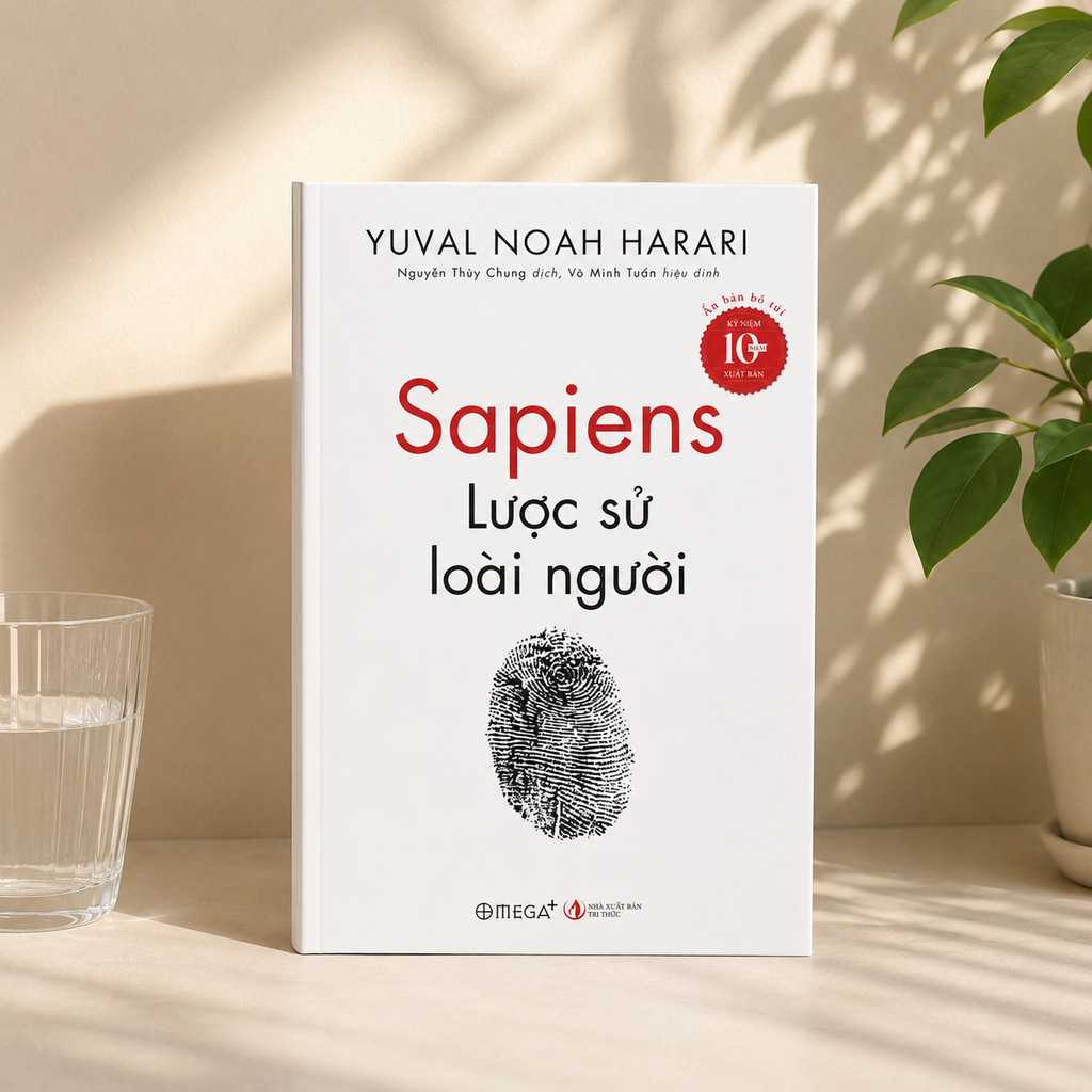 Sách - Sapiens Lược Sử Loài Người (Bản Bỏ Túi) - Omega Plus
