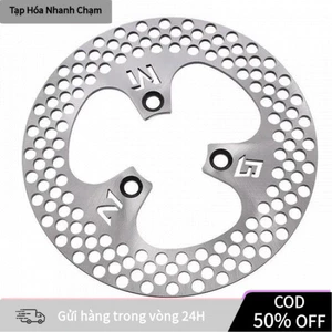 【COD】Đĩa phanh 220mm chuyên dụng cho xe máy điện, với các lỗ khoét giúp giảm trọng lượng và cải thiện khả năng làm mát