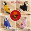 Áo Hoodie cho chó lớn 3XL-9XL, In hình gấu che mặt, kiểu áo chui đầu, Có 6 màu, Vải mềm, thoáng khí, ấm áp, có thể giặt được, Thích hợp cho tất cả các giống chó lớn