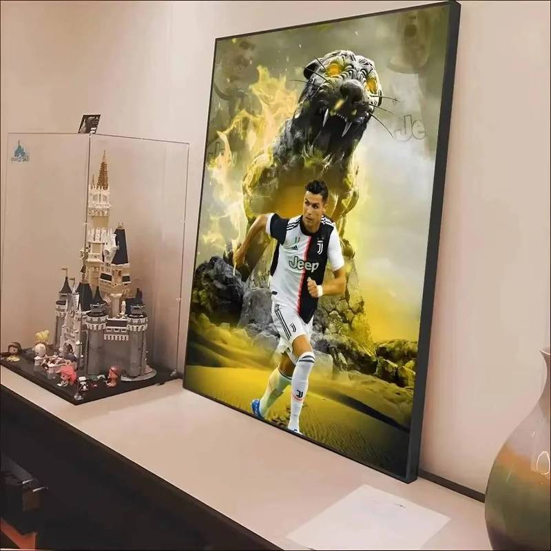 Cristiano Ronaldo Tranh Canvas Nhà Phòng Khách Phòng Ngủ Lối Vào Thanh Nhà Hàng Cafe Tranh Nghệ Thuật Trang Trí