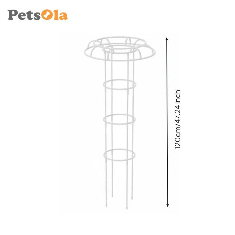 Khung Hỗ Trợ Leo Núi Có Thể Điều Chỉnh Vườn Trellis Hình Ô Sợi Thủy Tinh Giá Đỡ Thực Vật Hỗ Trợ Mạnh Mẽ Cho Leo Hoa