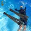 Dây đeo lặn Bề mặt có họa tiết Scuba Phụ kiện Dây đeo dao để câu cá và thể thao dưới nước