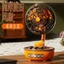 Haleku Retro Im Lặng Quạt Điện Văn Phòng Để Bàn Ba Tốc Độ Gió Có Thể Điều Chỉnh Góc Sạc USB Di Động