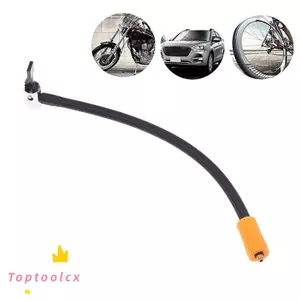 TOPTOOLCX Ống bơm hơi lốp ô tô, Bộ chuyển đổi ống lạm phát chống rò rỉ, Ống bơm hơi đa năng M6 đa năng di động Phụ kiện ô tô
