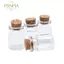 PNPIA- 10 Chiếc Mini Kính Chúc Chai Có Nút Chai Trang Sức Hạt Hộp Đựng Trang Trí DIY