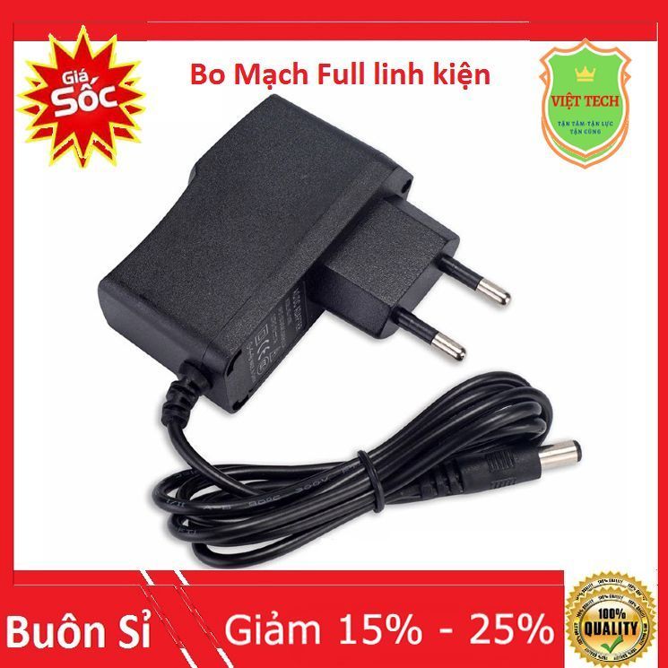 Nguồn 12v cho wifi, đèn led và camera