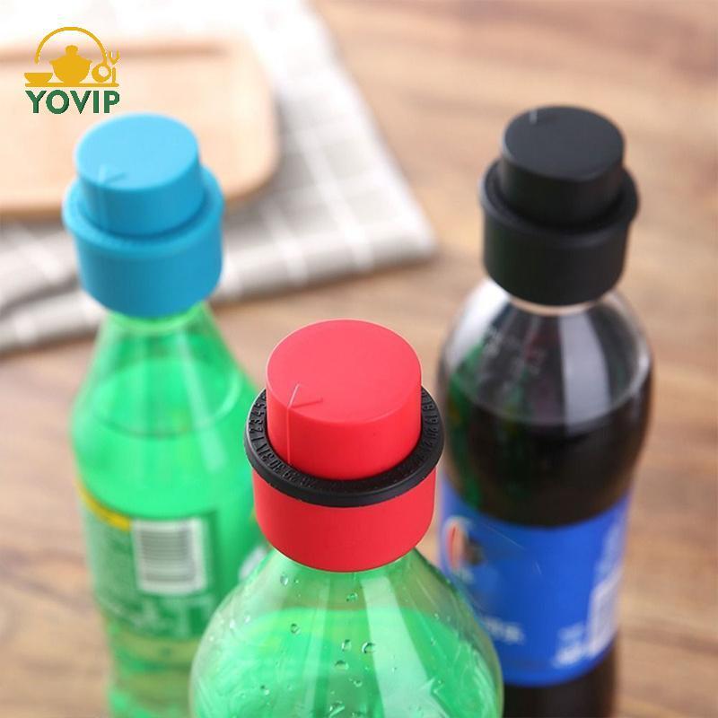 Nút chặn chai nước uống có ga YOVIP Loại ép Soda Sealer 2 Pa Bảo quản Fizz chống rò rỉ cho tủ lạnh Sử dụng văn phòng VN
