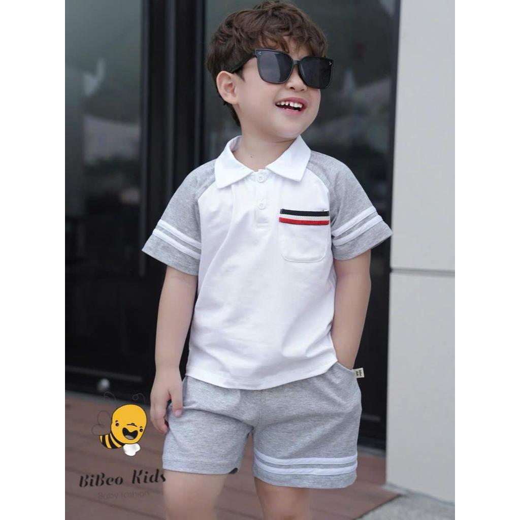 Bộ quần áo THOMBROW  cho bé trai , Bộ quần  áo chất COTTON mềm thoải mái cho bé