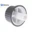 2 Chiếc 25 * 25.5MM Cao Su Nửa Trục Núm Điện Áp Bộ Mã Hóa Quay Công Tắc Âm Lượng Đẹp
